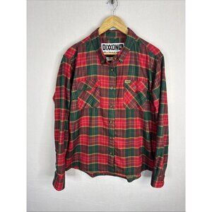Dixxon Flannel The McCallister 2 Shirt Mens XL Red Green Plaid Button Up